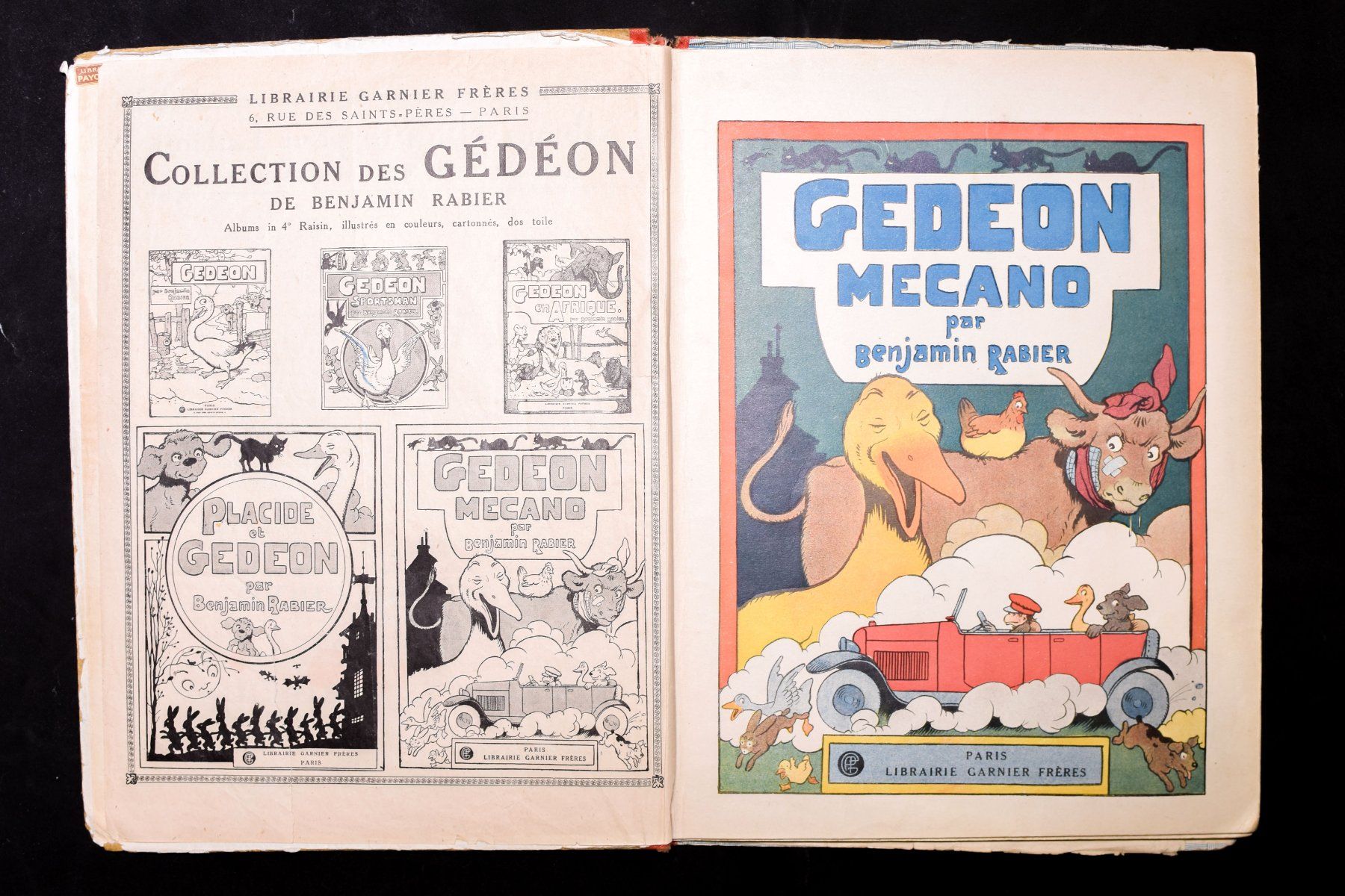 Fumetti: Gédéon mécano - E.O. (1927) – Usato da Belmont-sur-Yverdon venduto da bichet02 2