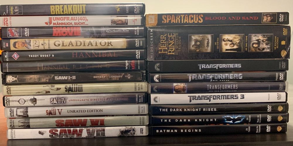 KLEINE DVD SAMMLUNG günstig zu verkaufen 1