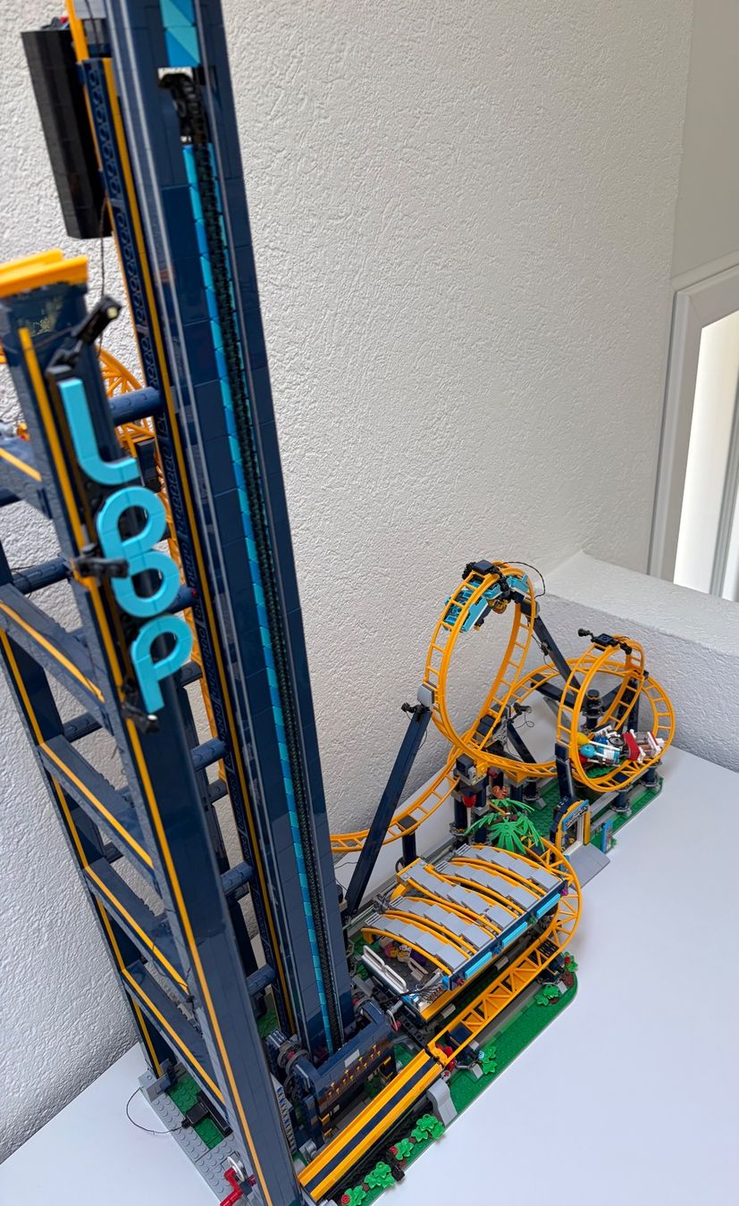 Lego Spielzeuge: LEGO Looping-Achterbahn 10303 mit Lichtset – Gebraucht aus Herisau von Gonzo17 2