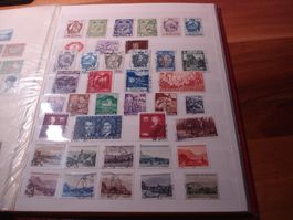 Lot alte Marken Liechtenstein o
