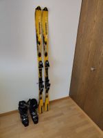 Komplettes (gebrauchtes) Skiset (Ski, Bindung und Schuhe)