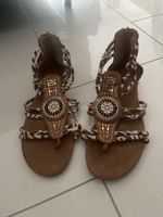 Braune Römersandalen, Gr. 39, Top Zustand für den Sommer!
