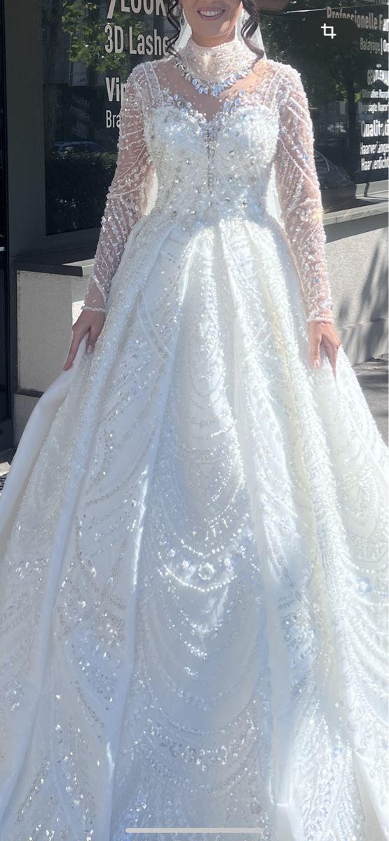 Vestiti: Prinzessinen brautkleid – Usato da Root venduto da Fashionhomeandmore 6