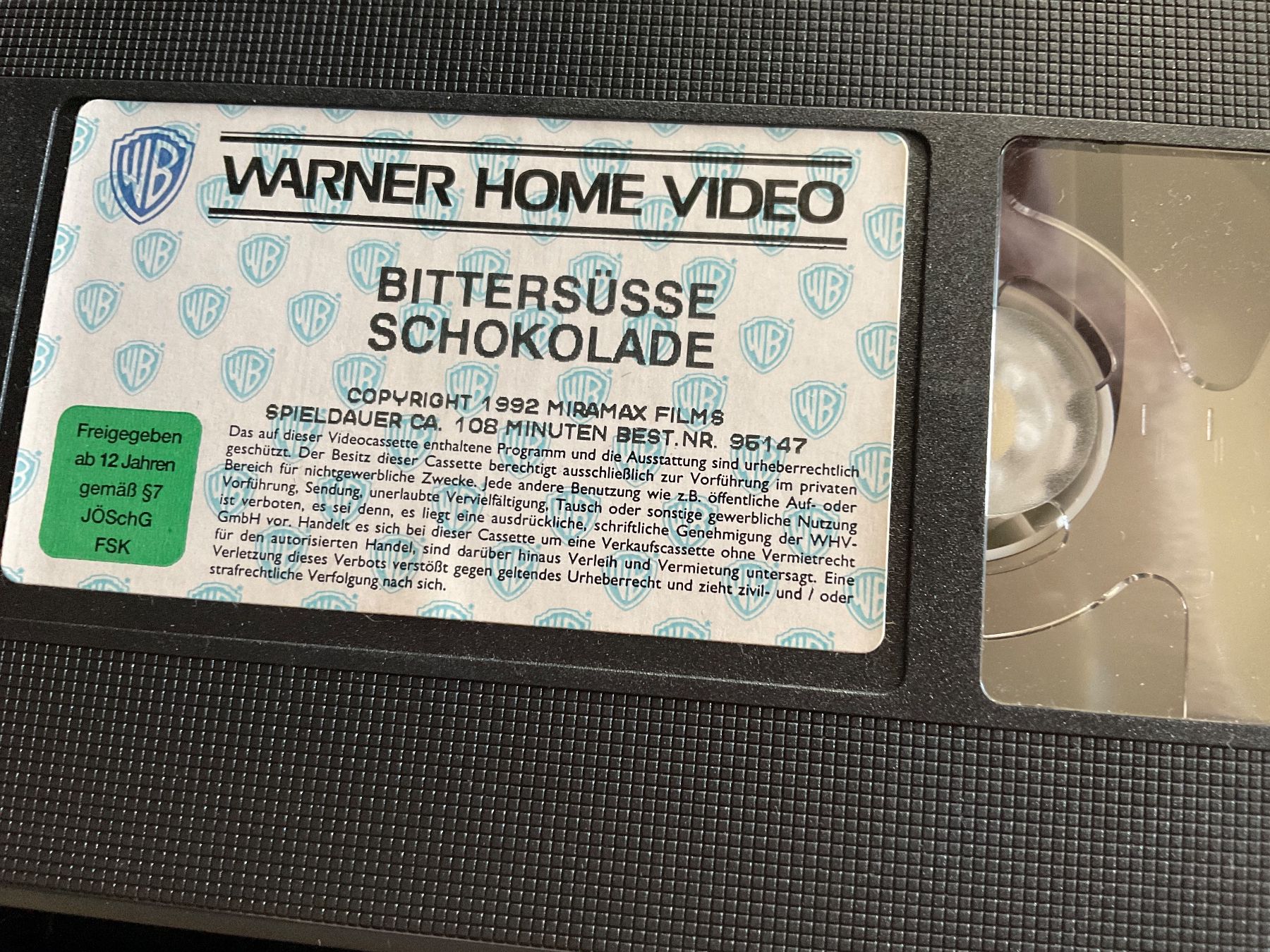 Tutti i VHS: VHS Bittersüsse Schokolade – Usato da Biel/Bienne venduto da heygio 1