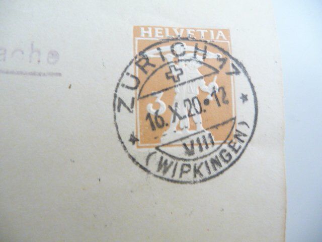 Alle Briefmarken: 1918/1920  Streifbänder – Gebraucht aus Kloten von zimboida 2