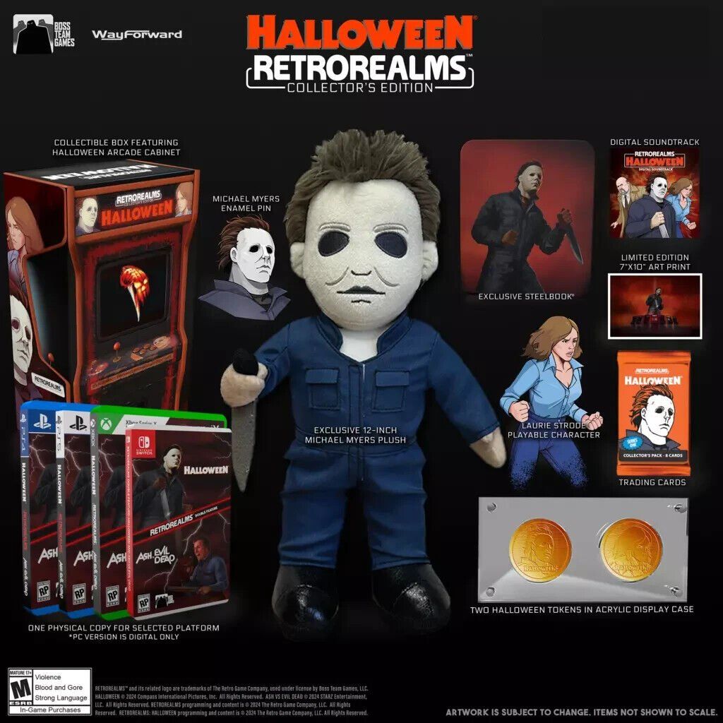 Giochi: Retrorealms: Halloween & Ash Vs. Evil Dead - C.E. PS5 NEU – Nuovo e nell'imballaggio originale da Lyss venduto da Famicom