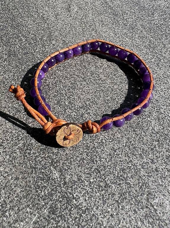 Bracciali & Braccialetti: Bracciale macrame con ametista  – Usato da Salorino venduto da Ann_db