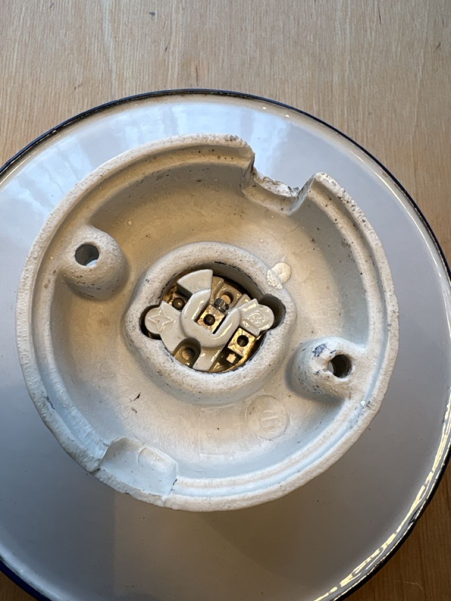 Lampadari & plafoniere: Antike Industriedeckenleuchte – Usato da Thun venduto da Gitarre-1 4