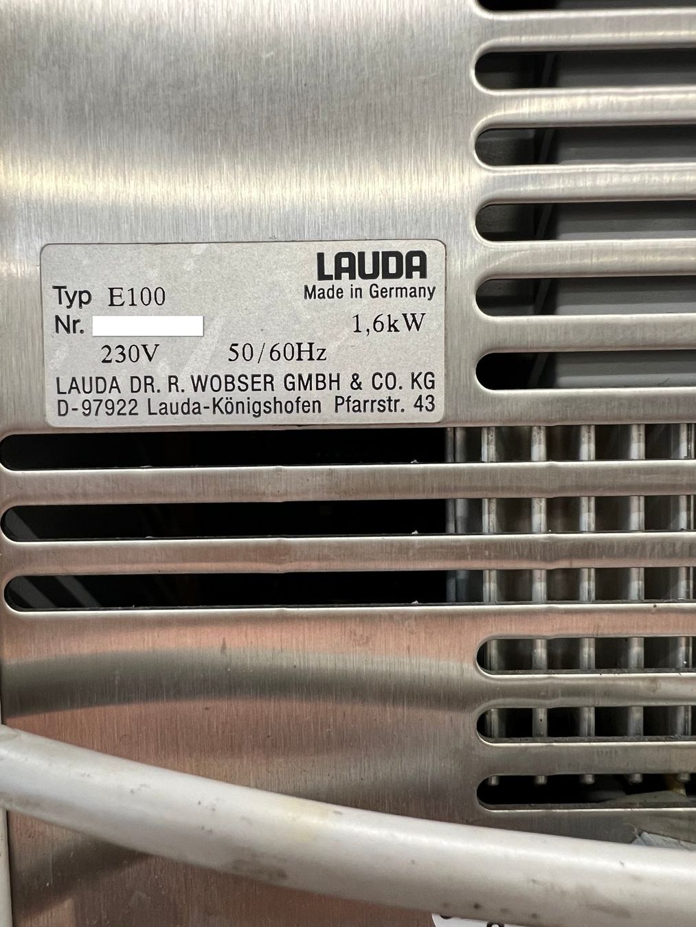 Laborzubehör: Lauda Eco E 25 Edelstahl-Heizbad mit Lauda E100 Thermostat – Gebraucht aus Niederdorf von LeptonAG_Labor 7