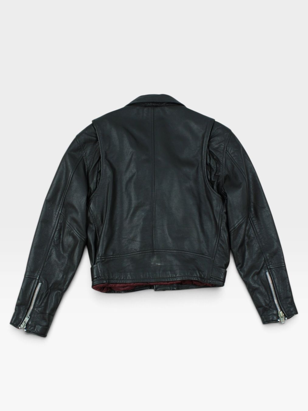 Vera Pelle Giacche: Vinci Leather Biker Jacket – Usato da St. Gallen venduto da look-twice 3