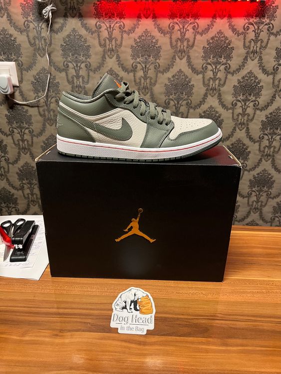 nike air jordan 1 low military green