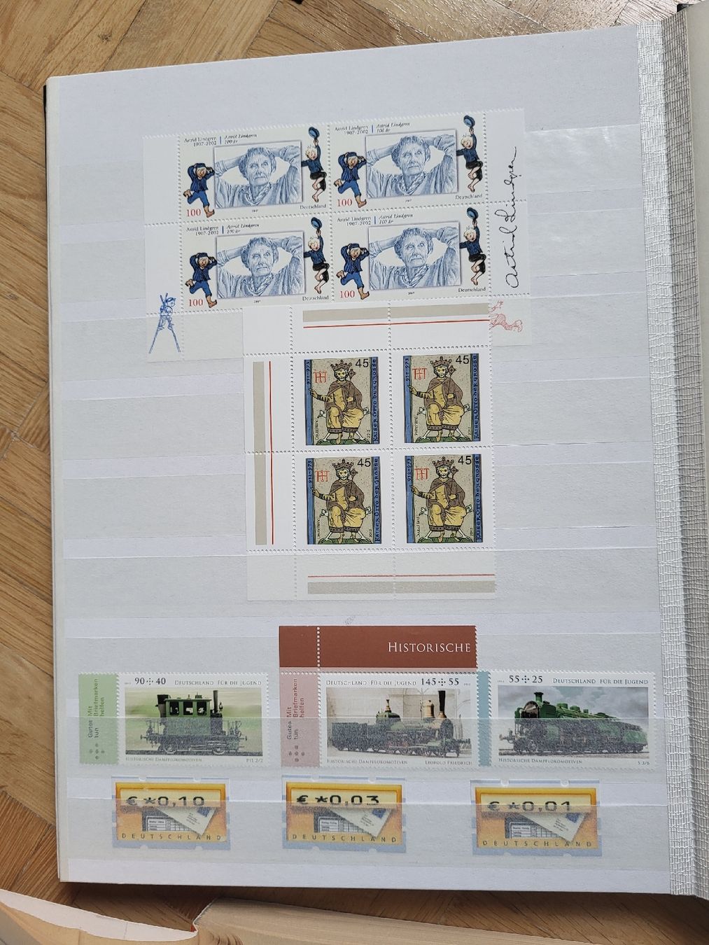 Tutti i francobolli: Deutsche Briefmarken Sammlung  / Neu! Abbildung 10. – Nuovo (secondo la descrizione) da stäfa venduto da brandy66 6