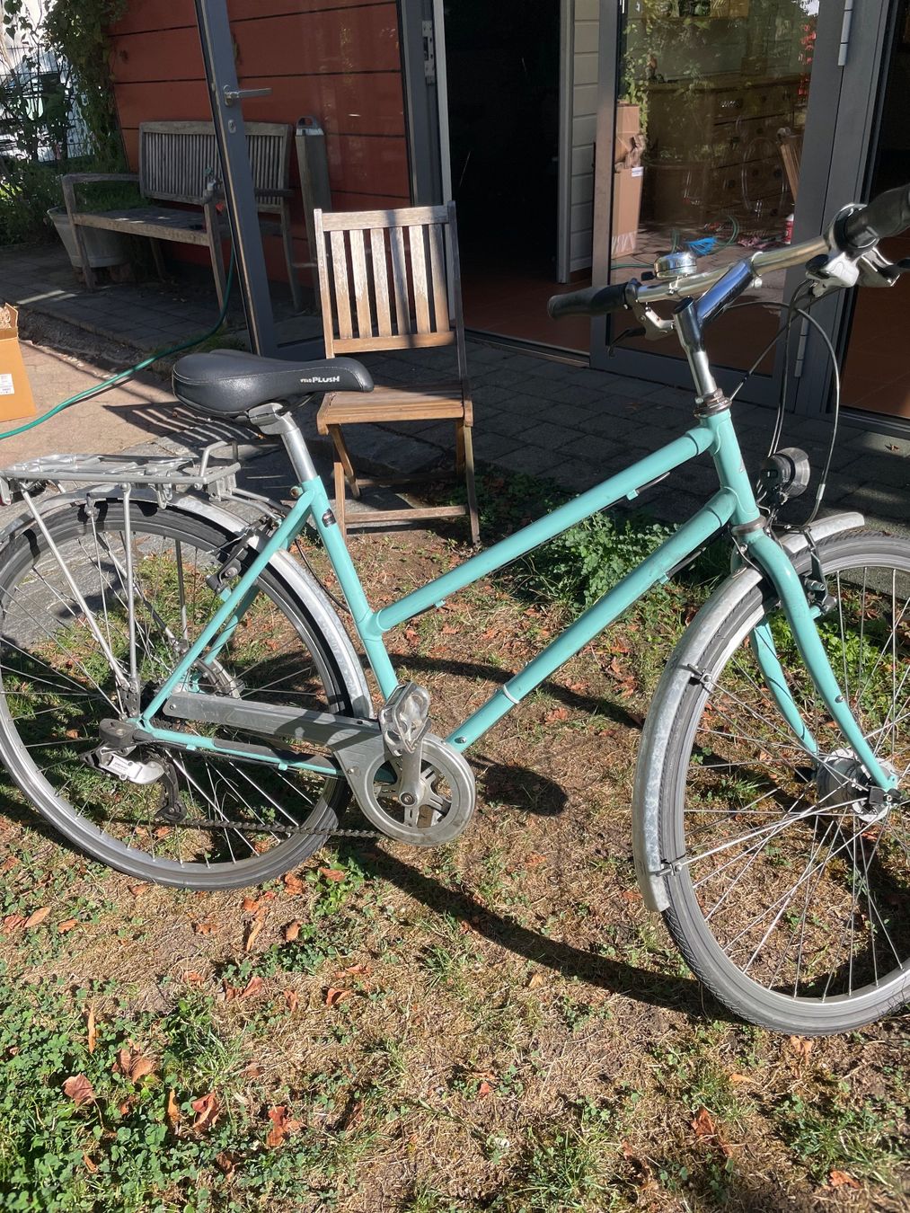 Biciclette: Damenvelo hellblau gebrauchter Zustand – Usato da Basel venduto da pahn