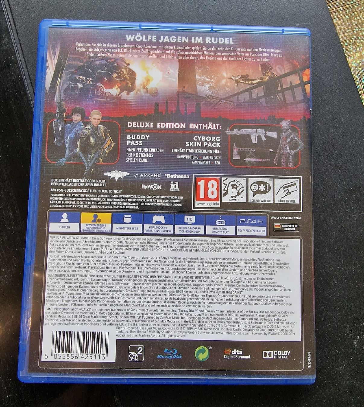 Sony Giochi: Wolfenstein Youngblood (PS4) Ab 1 Fr. – Usato da Bern venduto da The-Orient-Shop 1
