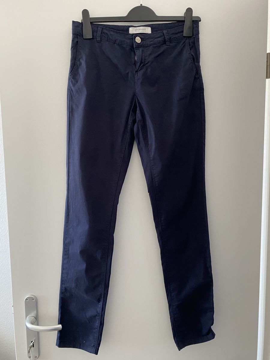 Promod Pantaloni: Pantalon bleu marine,  36 – Usato da Versoix venduto da coul-raoul