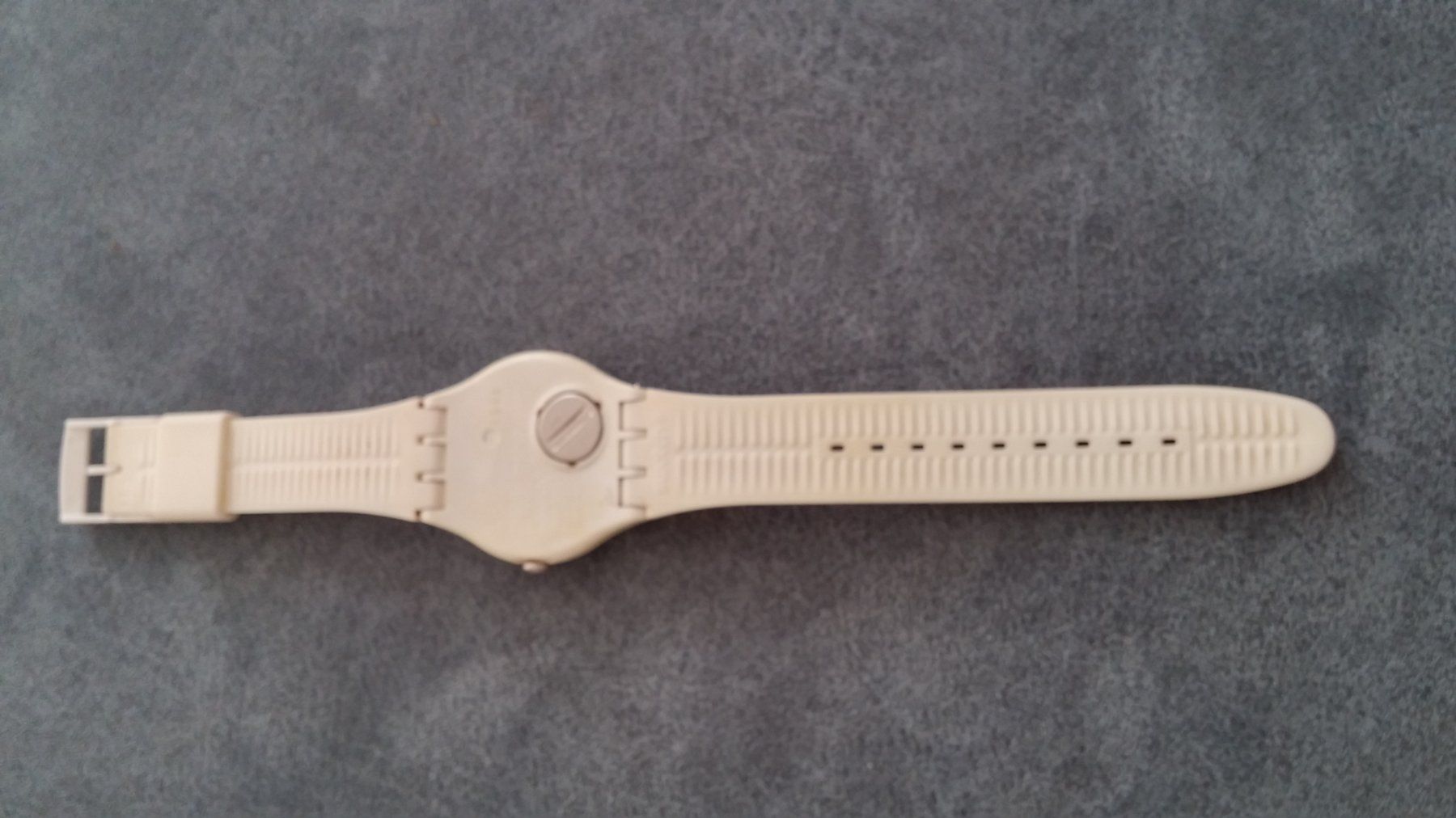 Swatch Orologi: Original Swatch Weiss, XL – Usato da Zürich venduto da sendbad 3