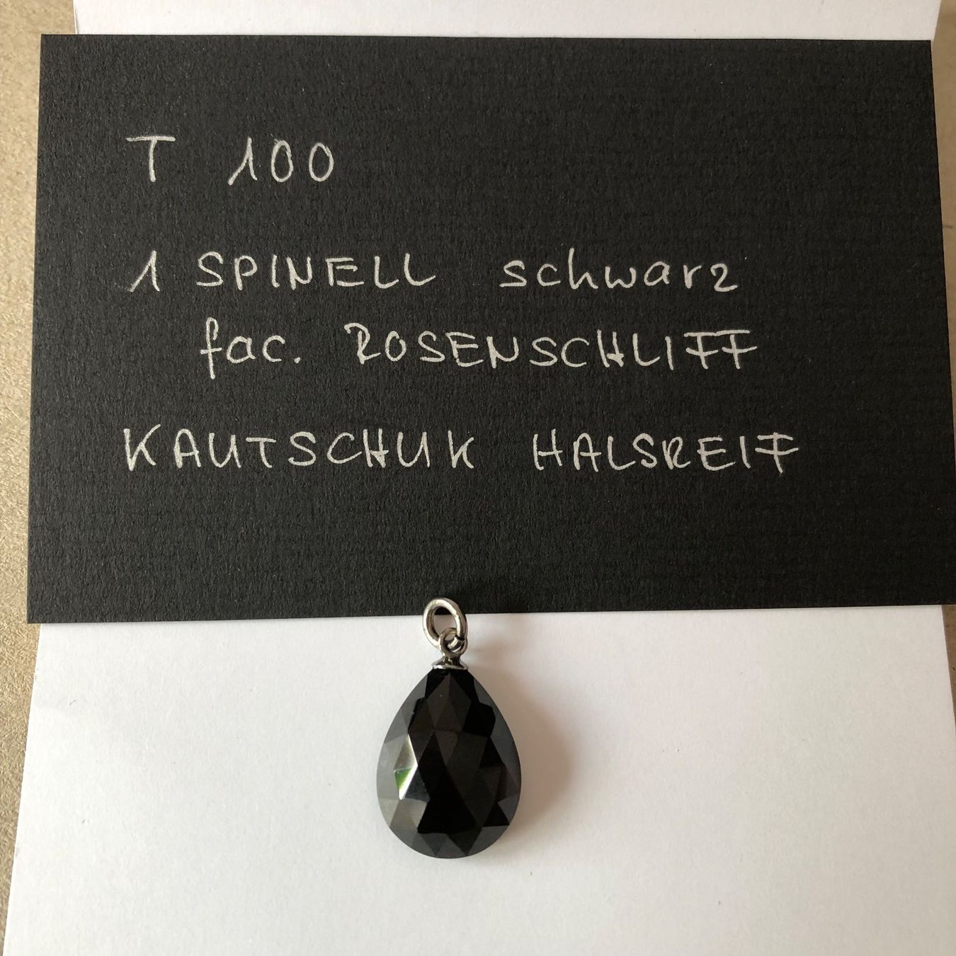 Pendentifs: Echtem Spinell Schwarz – D'occasion à Brugg AG par lau_9rvy 3