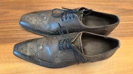 Navyboot Herrenschuh Leder Grösse 44