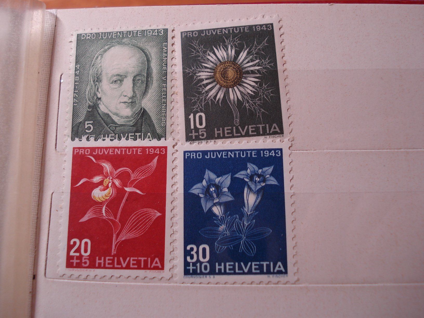 Tutti i francobolli: Satz Pro Juventute 1943 * – Usato da Niederwil AG venduto da morostahu