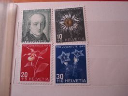 Satz Pro Juventute 1943 *