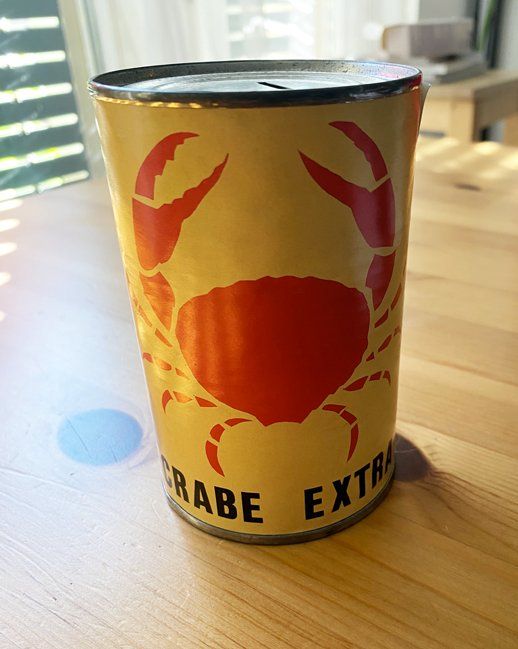 Altro in Decorazioni & Accessori: Tintin - Boîte de conserve "Crabe Extra" – Usato da Prangins venduto da Timband 2