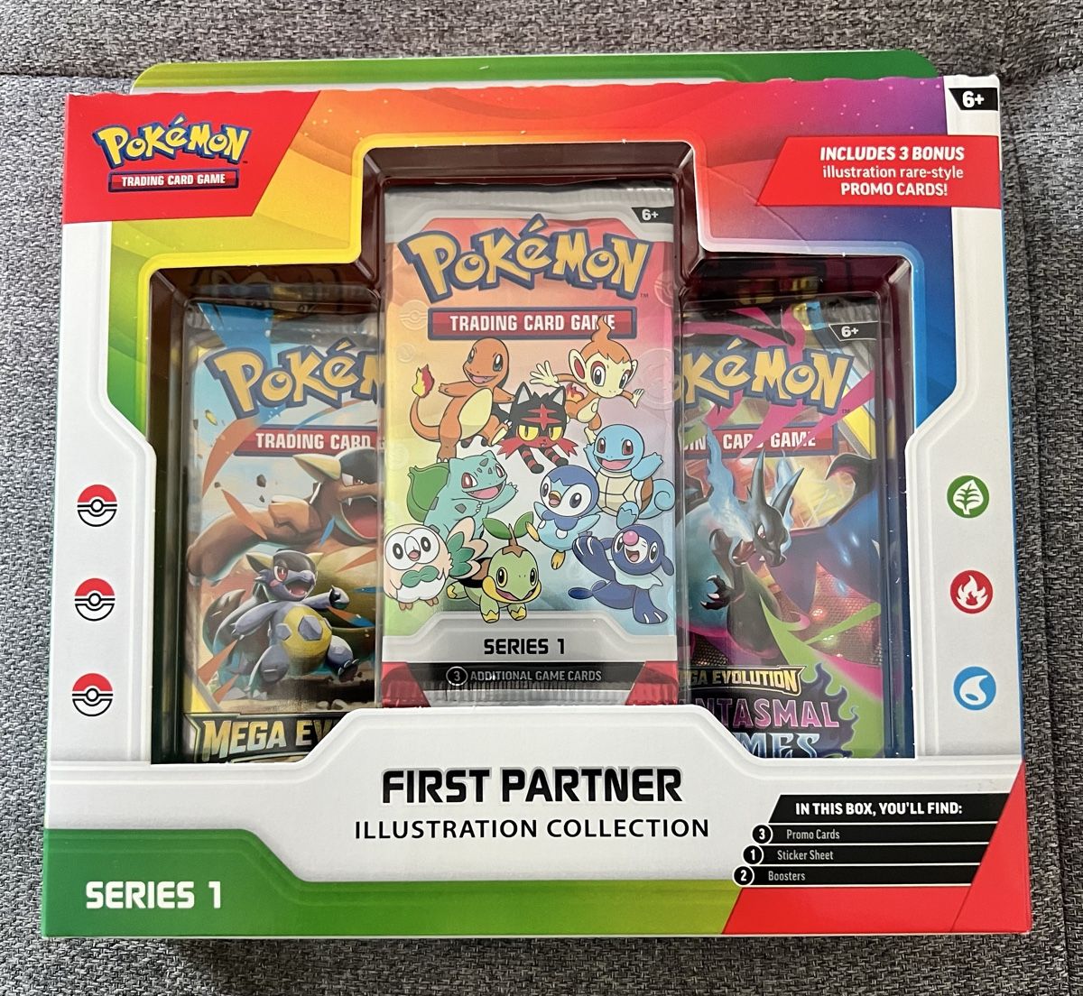 Pokémon Sammelbilder & Trading cards: Pokemon First Partner Illustration Collection Serie 1 – Neu und originalverpackt aus Brugg AG von bbc_cwk7