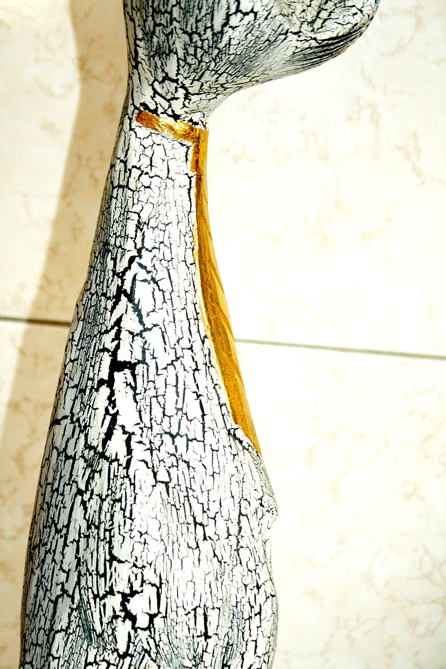 Statuette: Kater Silbergrau 52cm – Usato da Baar venduto da 2cvbaar 4