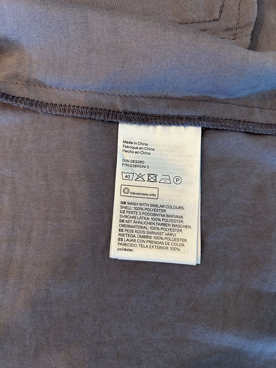 H&M Giacche: H&M dünne Jacke Gr. 34 Grau – Usato da Schwarzenbach SG venduto da bienchen22 3