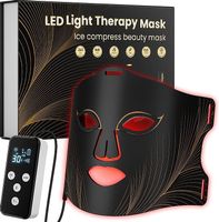 ED-Gesichtsmaske mit Rotlichttherapie gegen Akne, Falten