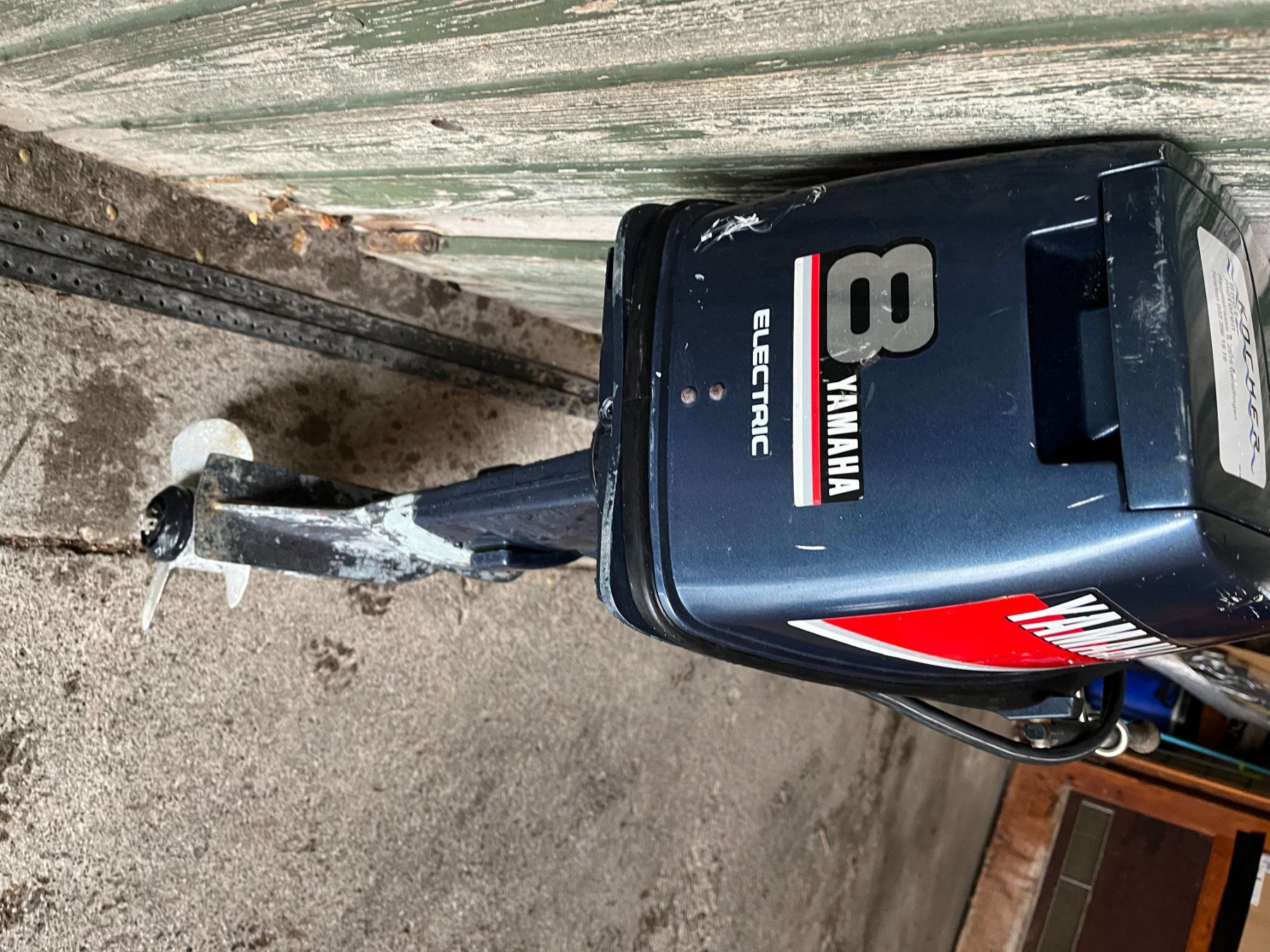 Yamaha Motoren: 8 PS  Yamaha Aussenborder mit E-Starter, 2 Takter – Gebraucht aus Goldach von gunilli999