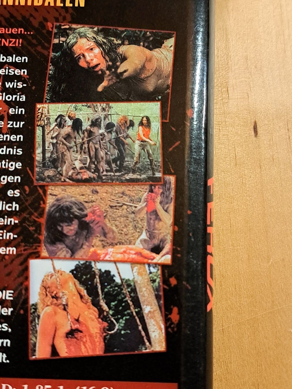 Alle DVDs: DVD CANNIBAL FEROX, Full Uncut Edition – Neu (gemäss Beschreibung) aus Unterseen von Kanica 4