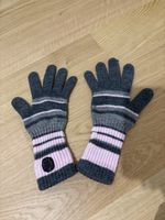 Gloves grey / pink