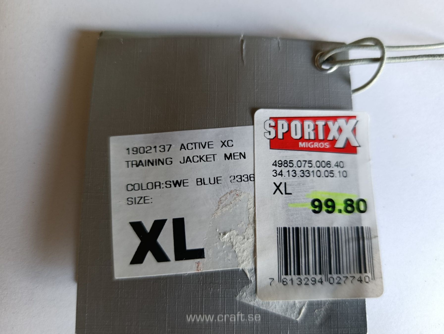Craft Jacken: Craft Training Jacke Grösse XL – Gebraucht aus Lengnau BE von Roelul 2