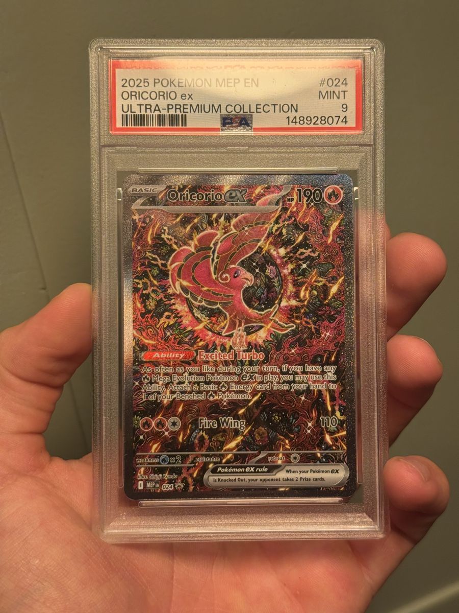 Pokémon Sammelbilder & Trading cards: Carte Pokémon Oricorio ex PSA 9 Mint – Neu (gemäss Beschreibung) aus Cudrefin von mel_dn2c