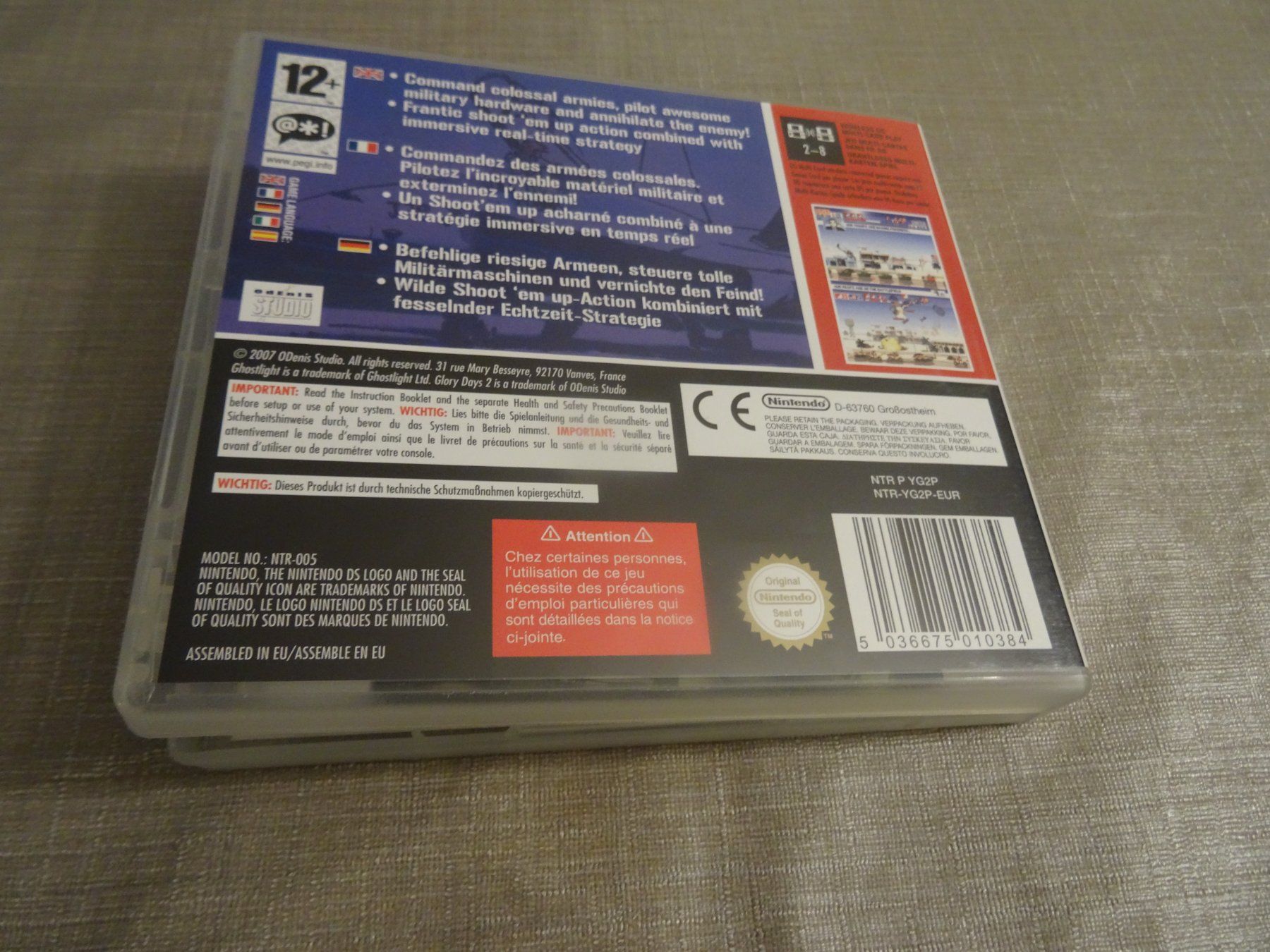 Nintendo Giochi: Glory Days 2 Ghostflight - Nintendo DS – Usato da Olten venduto da Disc-Ausverkauf 2