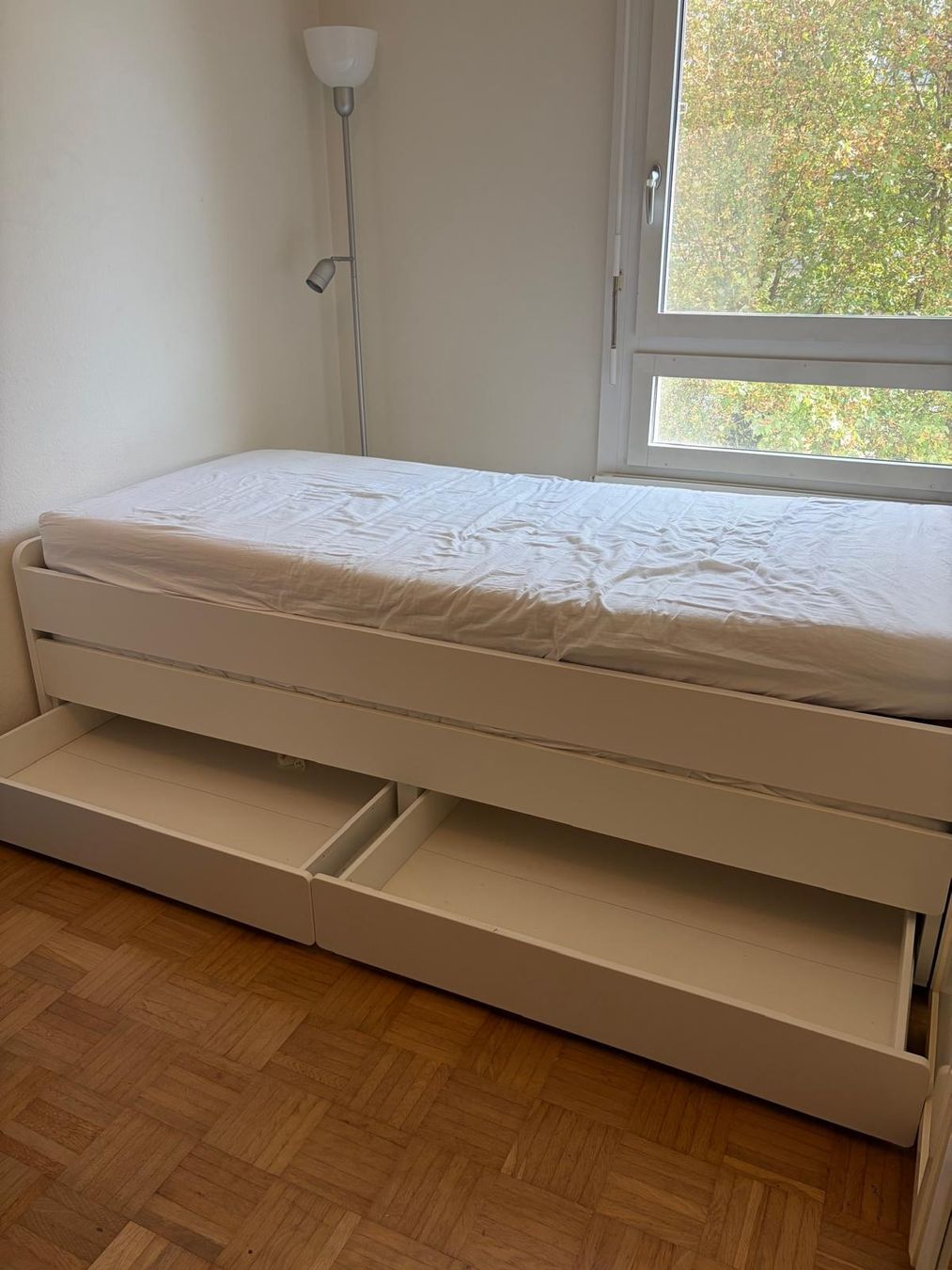 Ikea Betten: Bett mit Auszug – Gebraucht aus Reinach BL von villaortensia