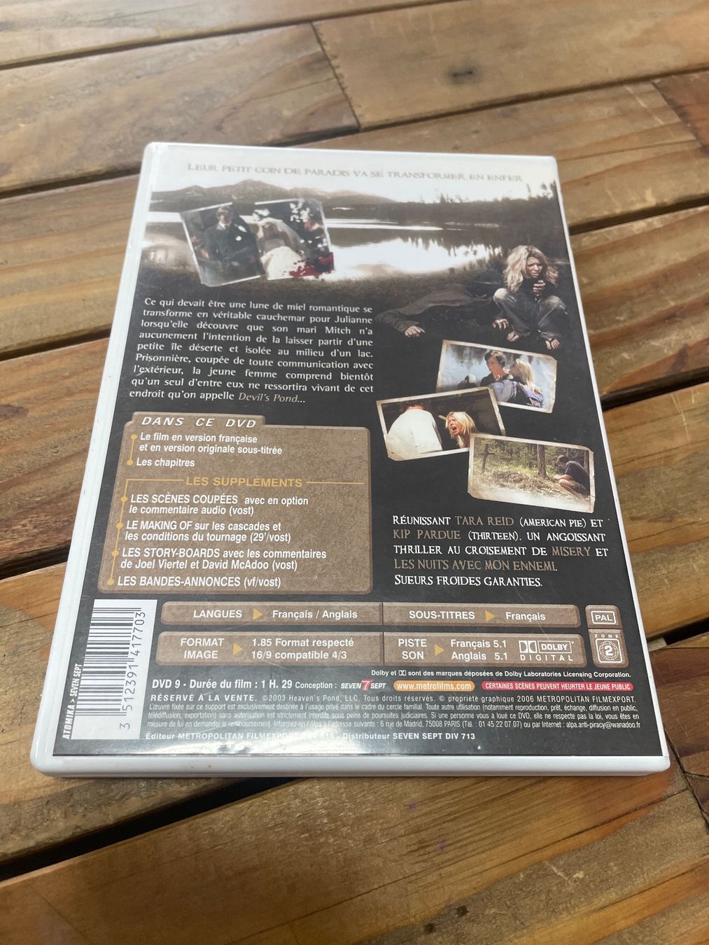 Tous les DVDs: DVD Devil’s pond – D'occasion à moudon par faucheur2 1