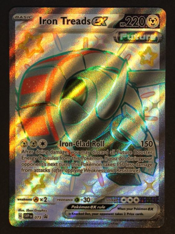 Pokemon Prismatic Evolutions Pokmon TCG Scarlet & Violet Promo Card: Iron  Treads Ex - SVP073 Near Mint Cards SVP