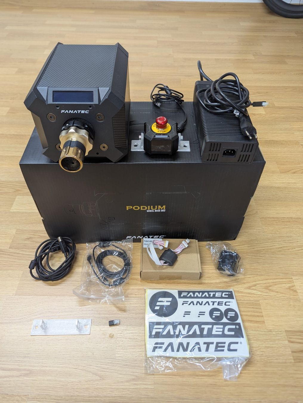 Fanatec Podium DD1 Wheelbase, Wheels und weiteres Zubehör (Gebraucht ...