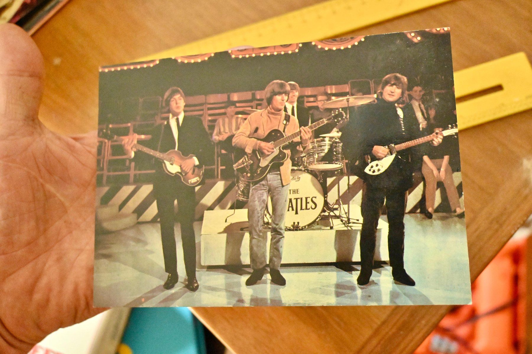 Schallplatten: VINTAGE Beatles POSTKARTE Italy – Gebraucht aus Pfaffhausen von mono_rec 4
