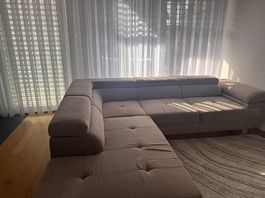 Ecksofa inkl. Teppich