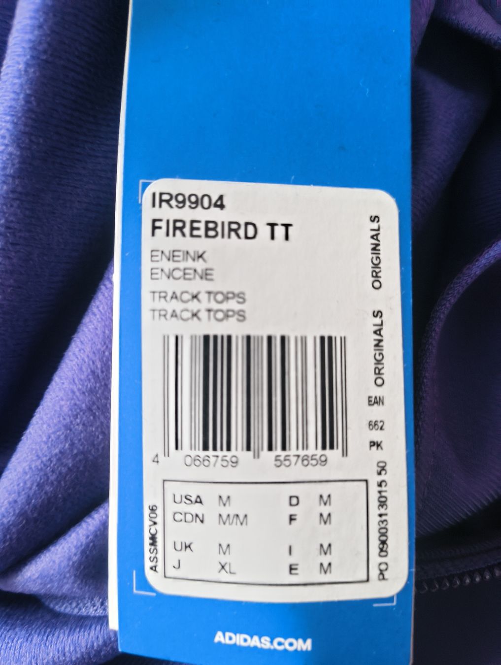 Adidas Giacche: Adidas Firebird Trainingsjacke lila Gr. M – Nuovo e nell'imballaggio originale da Uitikon Waldegg venduto da PJLS1 3