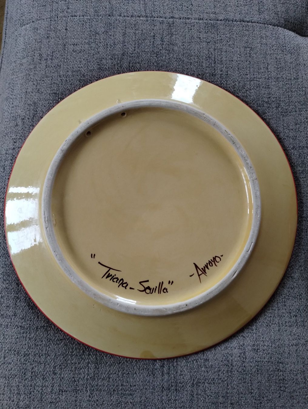 Teller: 2 assiettes en céramique "Arroyo Sevilla" – Gebraucht aus Lausanne von Martinucci 2