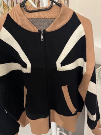 Cardigan avec zip, L