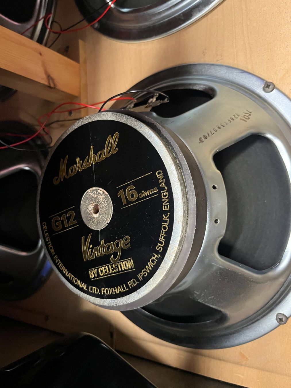 Amplificatori: Marshall 4x12 Slash Box 1960BV Version - Celestion V30 – Usato da Rheinfelden venduto da AH5150 7