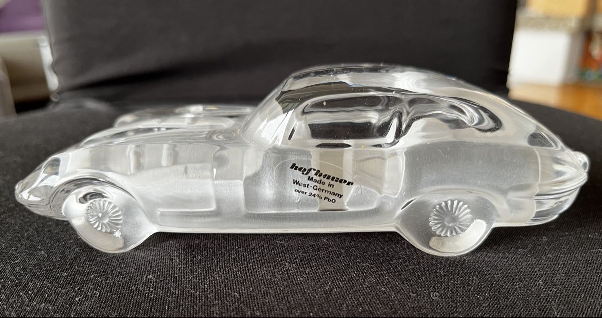 Statuette: Jaguar Type E cristal – Usato da La Neuveville venduto da MaSandri