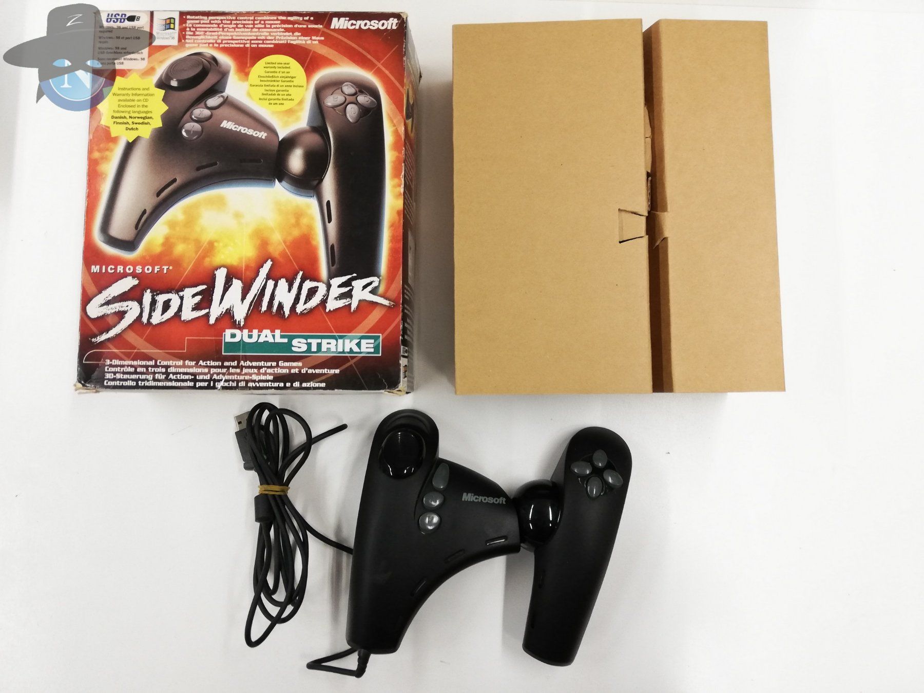 Microsoft Controller: SideWinder Dual Strike von Microsoft in OVP / getestet – Usato da St. Gallen venduto da zorro_dc
