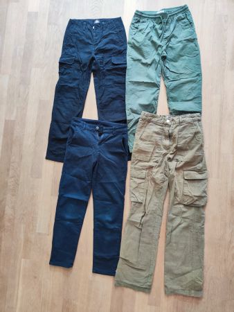 Set 4 Paar Hosen für 12-15 Jährige Grössen 152 - 164