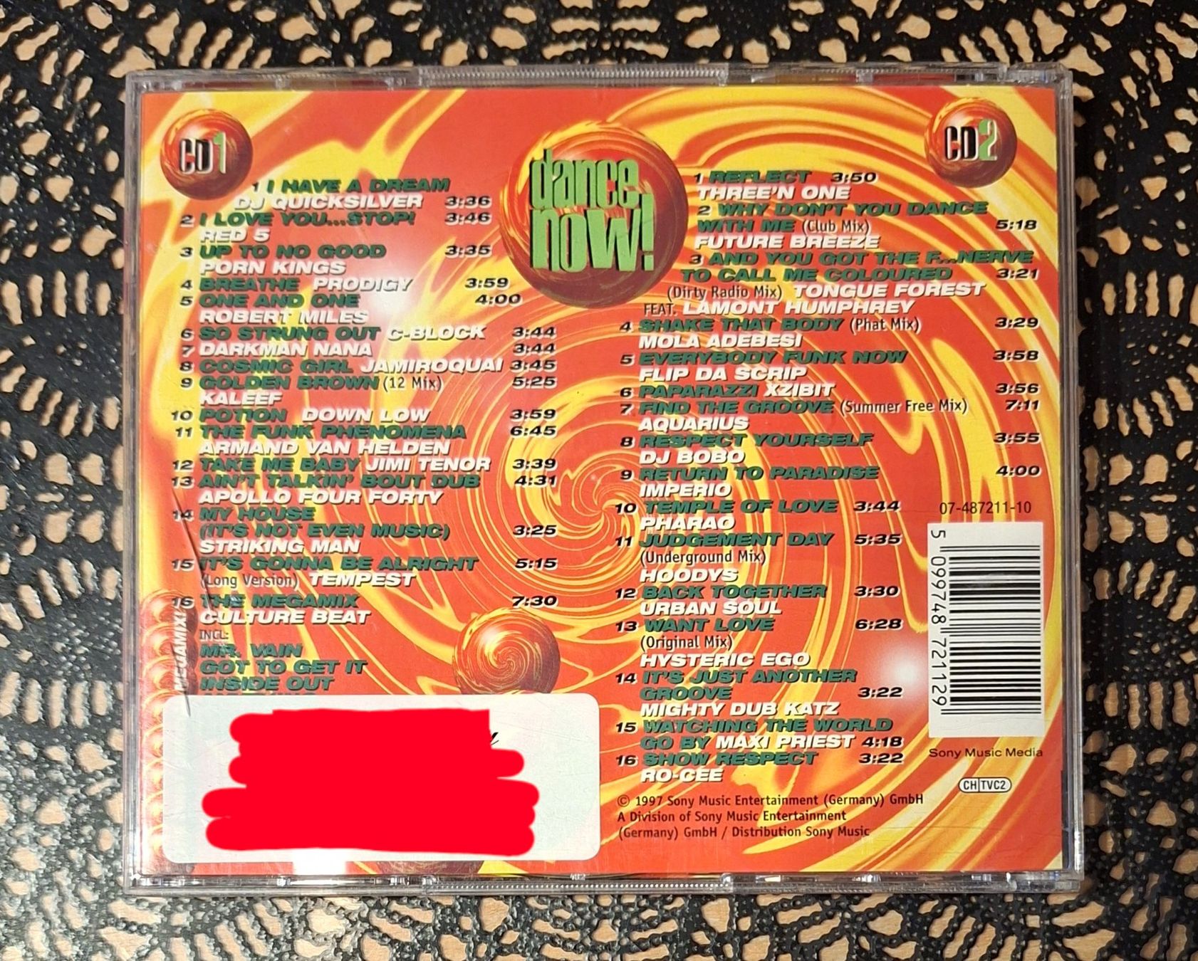 CD: Dance Now! 97-1, Dance Pop Compilation Sampler 2CD 1997 – Usato da Schönenberg TG venduto da Gregolino76 1