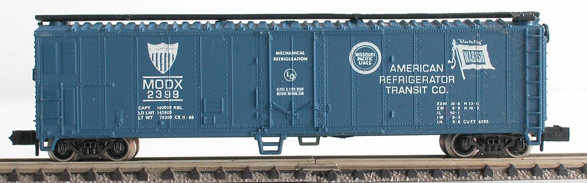Modellini di ferrovie: Atlas US Box Car MODX Spur N – Usato da Oberwil BL venduto da Klang 1